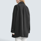 Oversized trench jacket