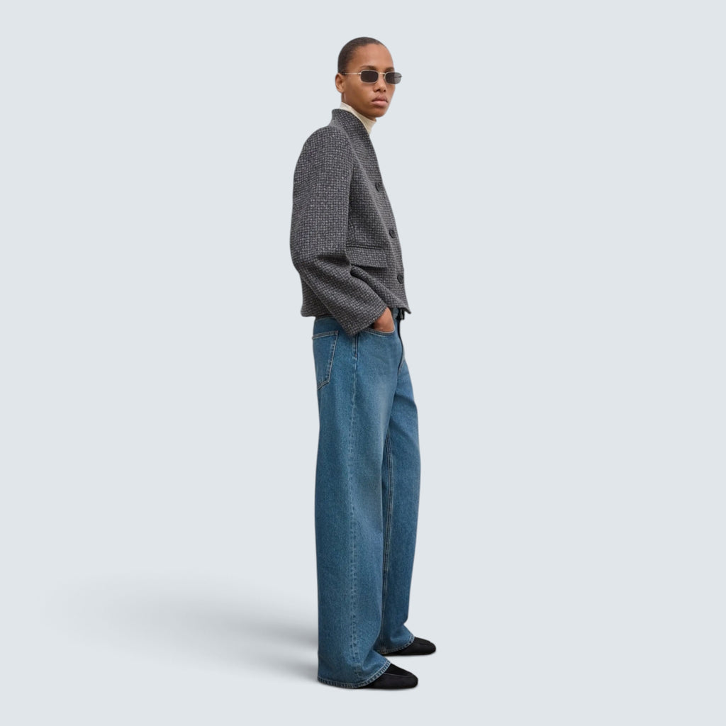 Short Curved Jacket