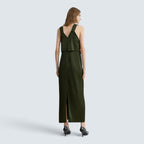V-neck slip dress