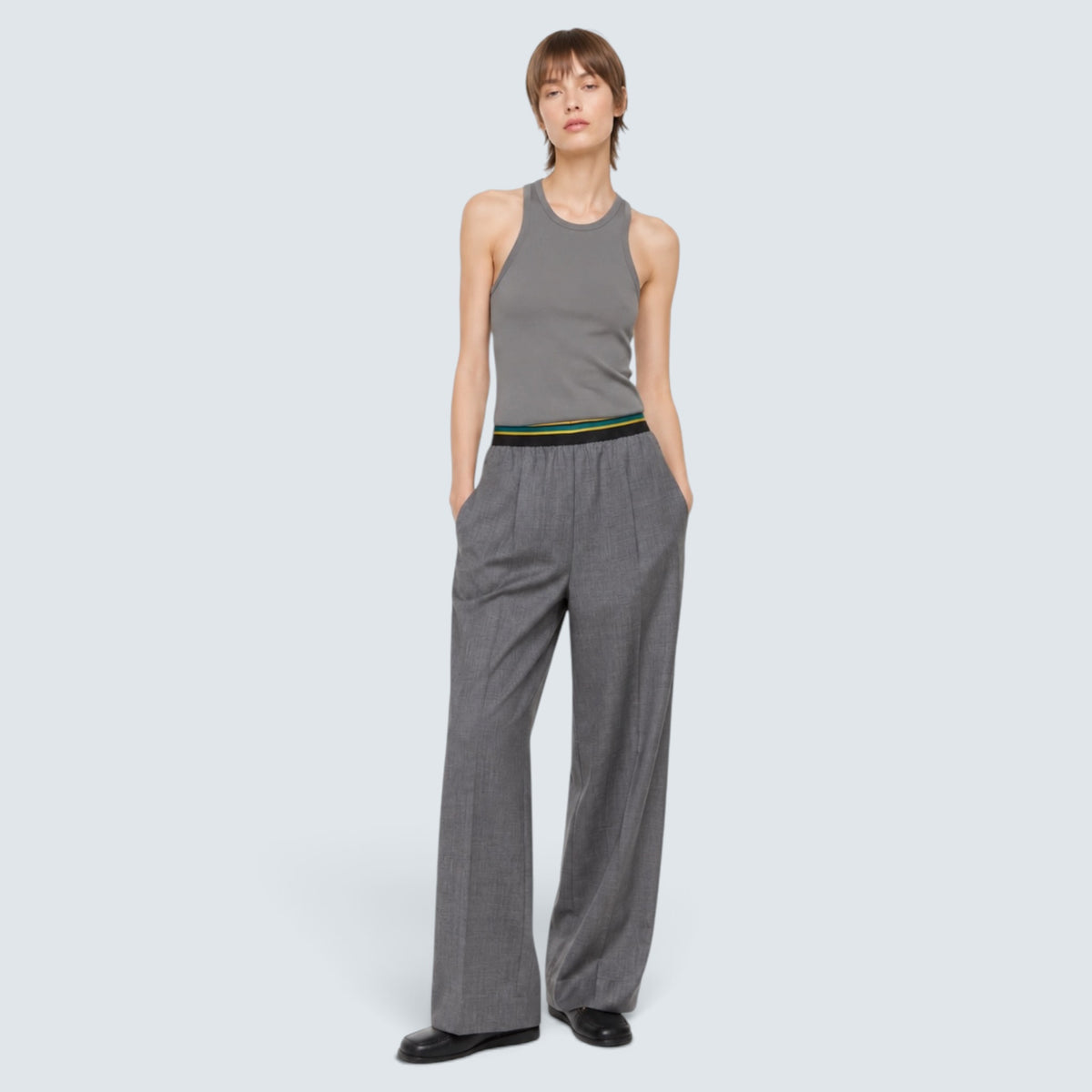 Wollhose mit Gummibund