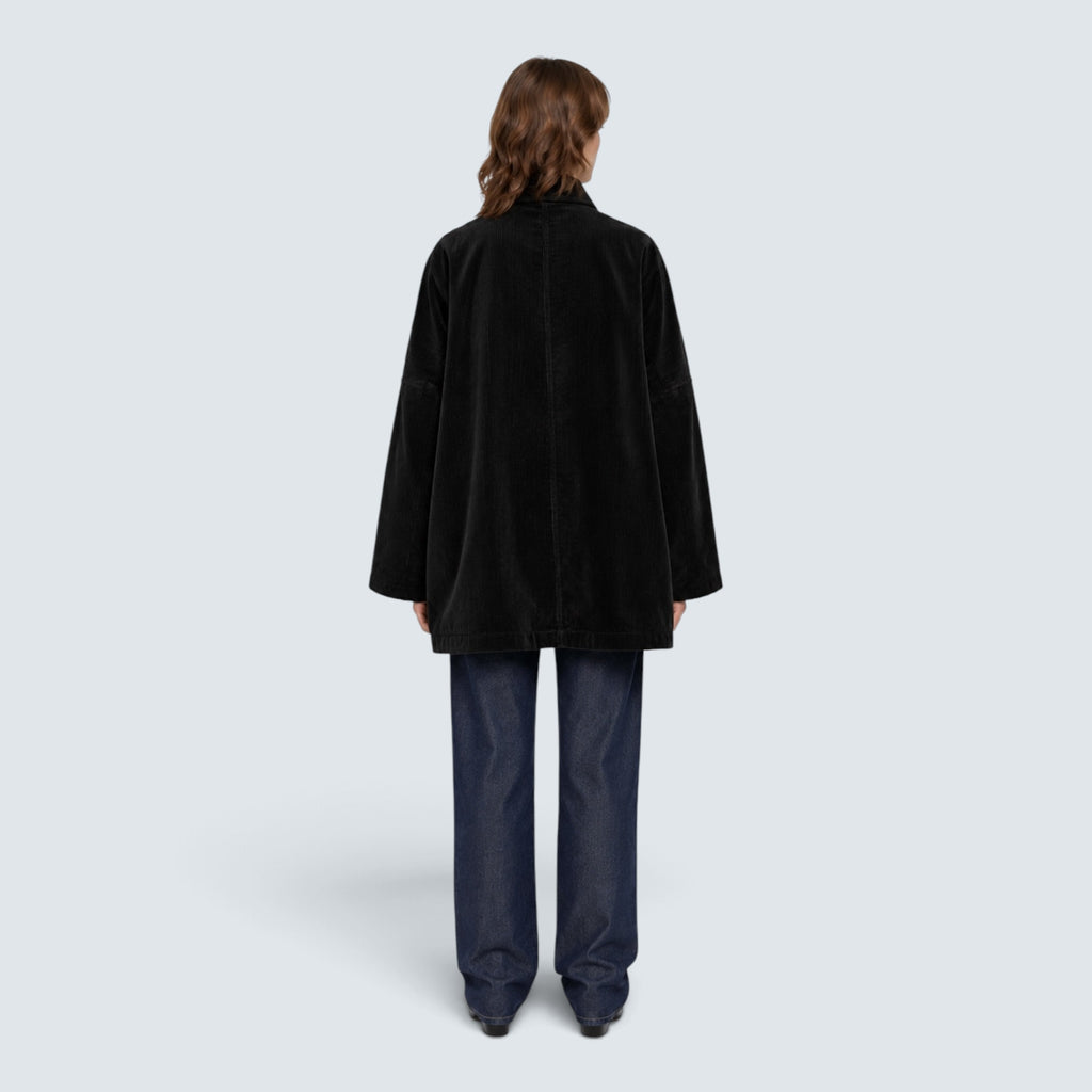 Cord overshirt jacket