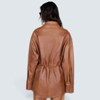 Lederjacke VICTORIA L Silky
