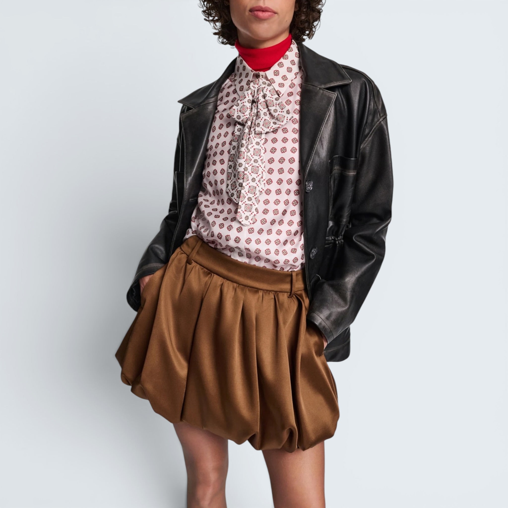 Lederjacke Sleek Statement