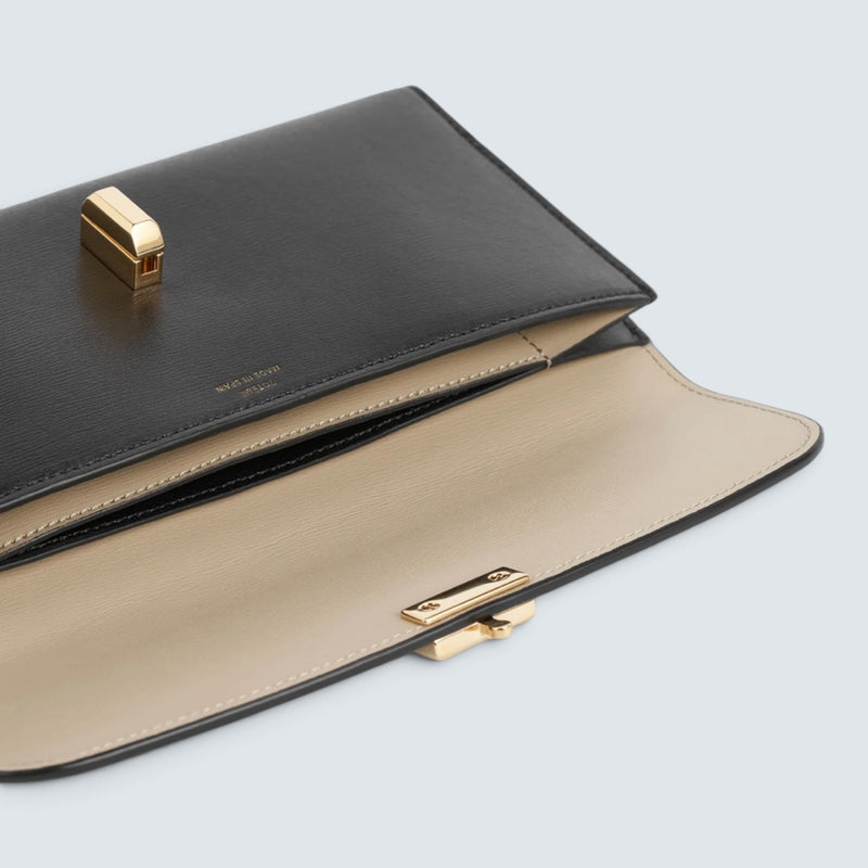 T-Lock leather wallet