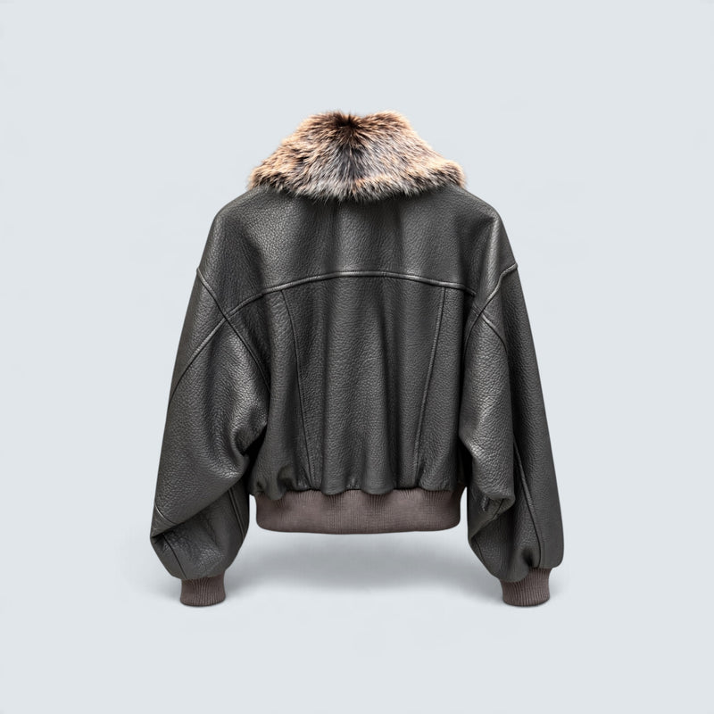 Lederjacke LULEA MANGA