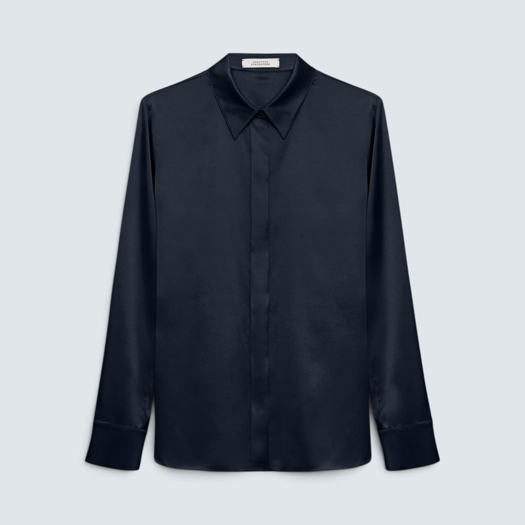 Seidenbluse SENSE OF SHINE