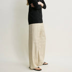 Monogram silk pj bottoms