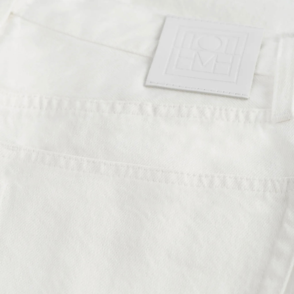 Classic cut denim weiß