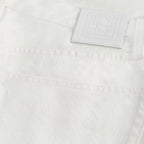 Classic cut denim weiß