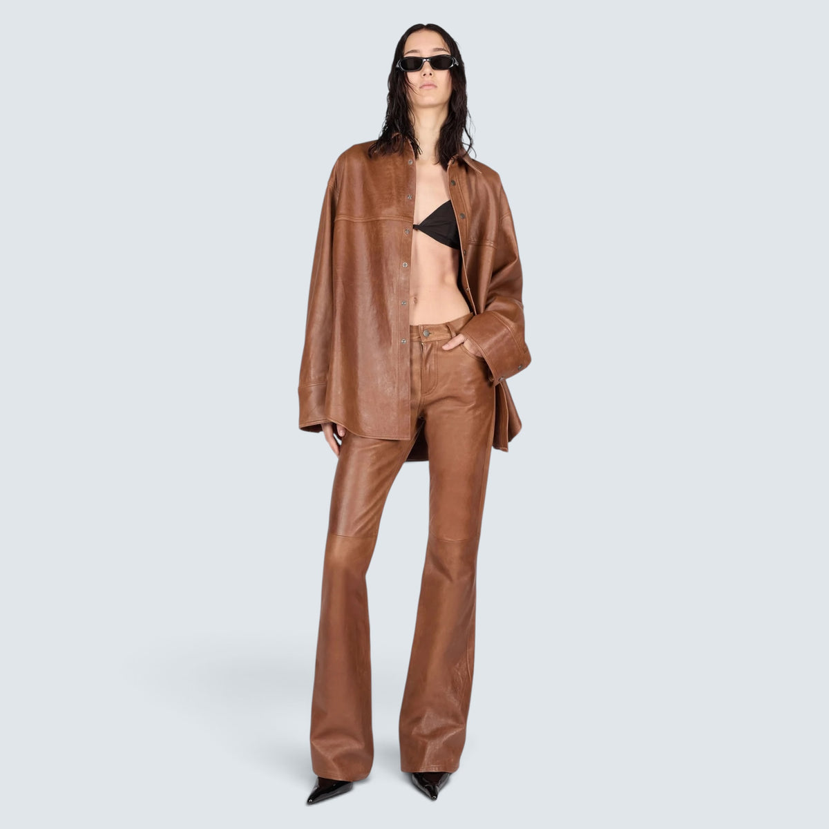 Lederjacke VICTORIA L Silky