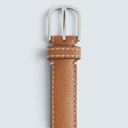Slim trouser belt