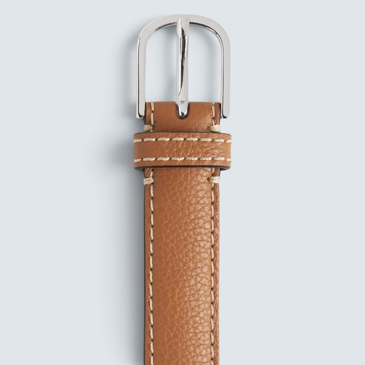 Slim trouser belt