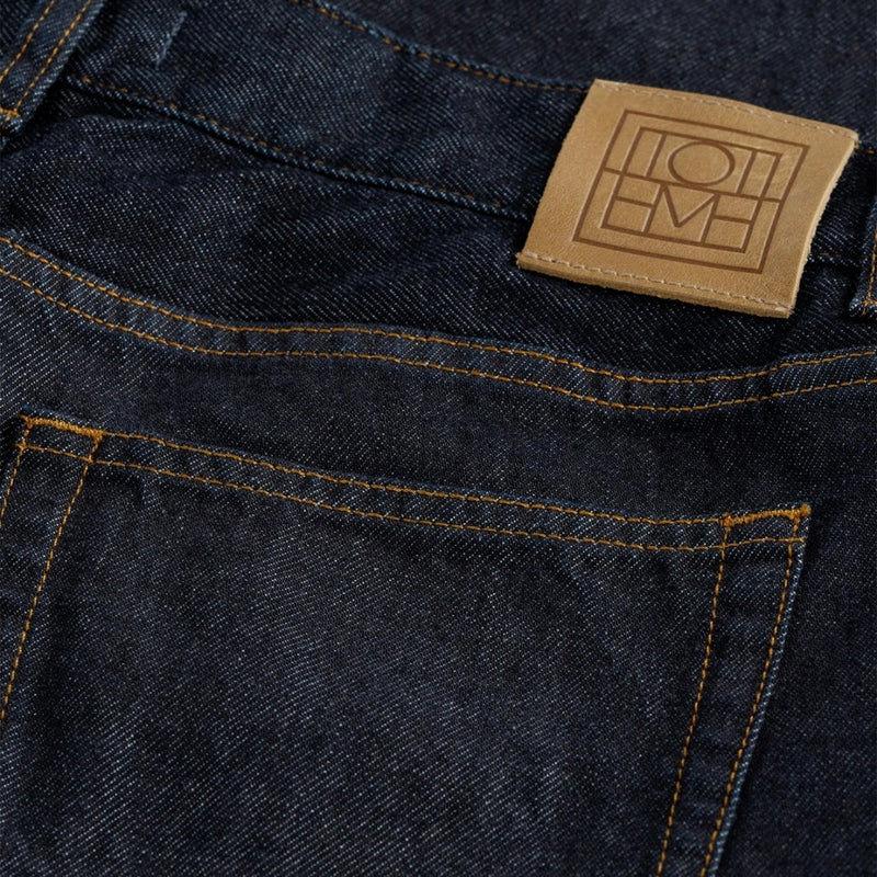 Low straight denim