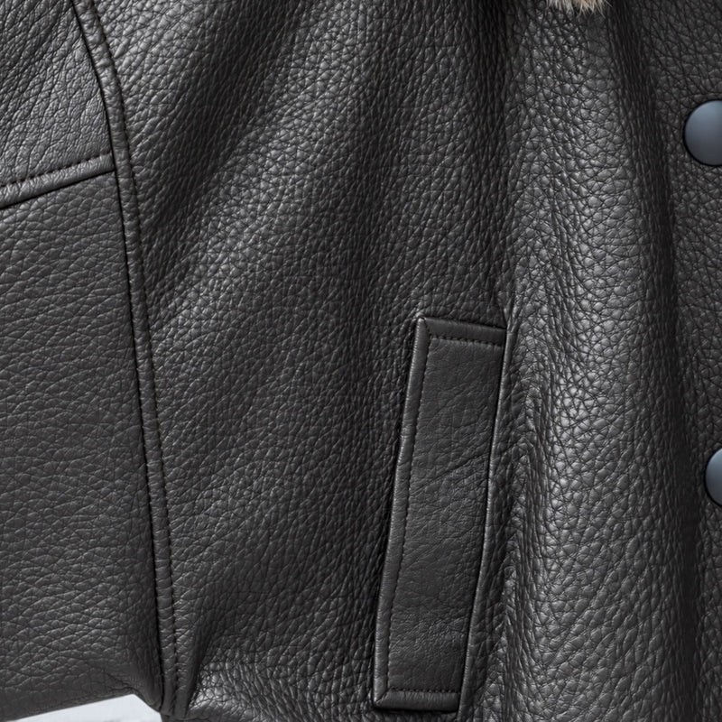 Lederjacke LULEA MANGA