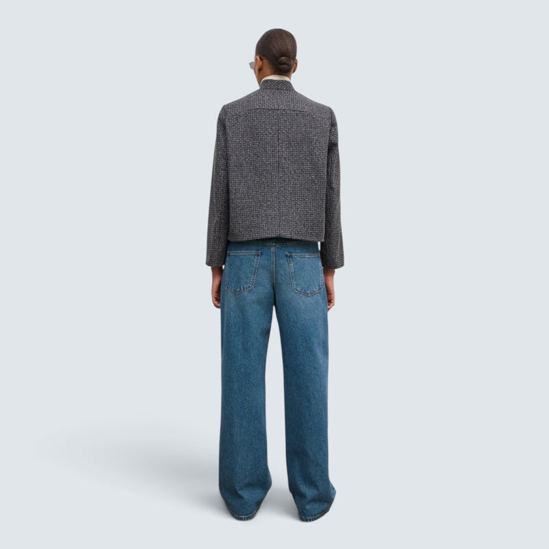 Short Curved Jacket