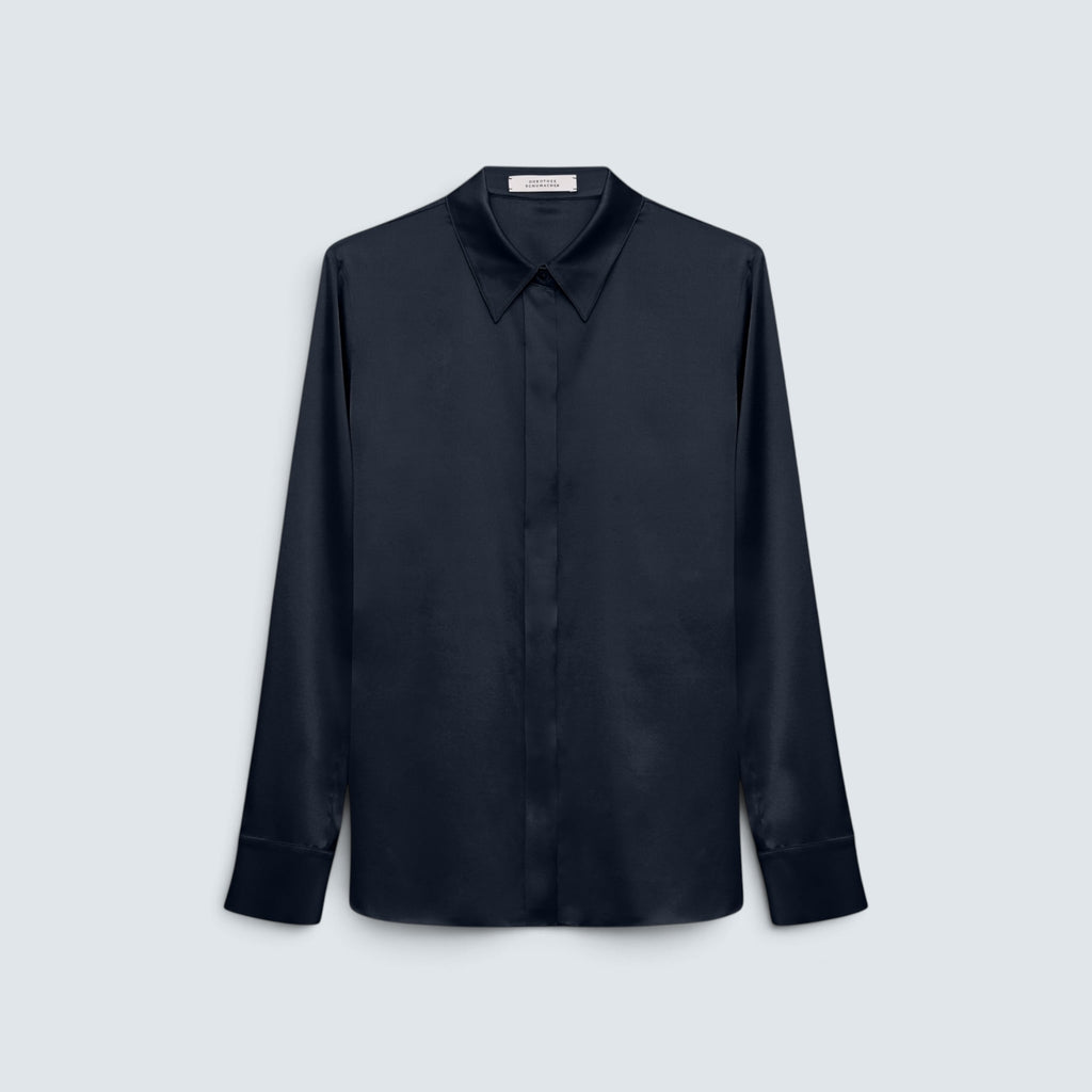 Seidenbluse SENSE OF SHINE