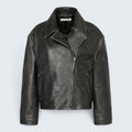 Lederjacke
