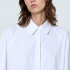 Raw raglan shirt