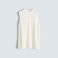 Woven stripe top
