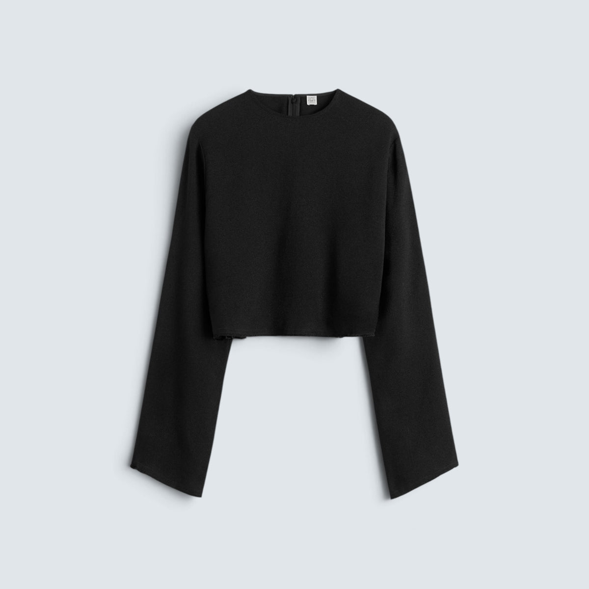 Cropped sablé blouse