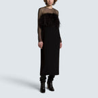 Abendkleid langarm
