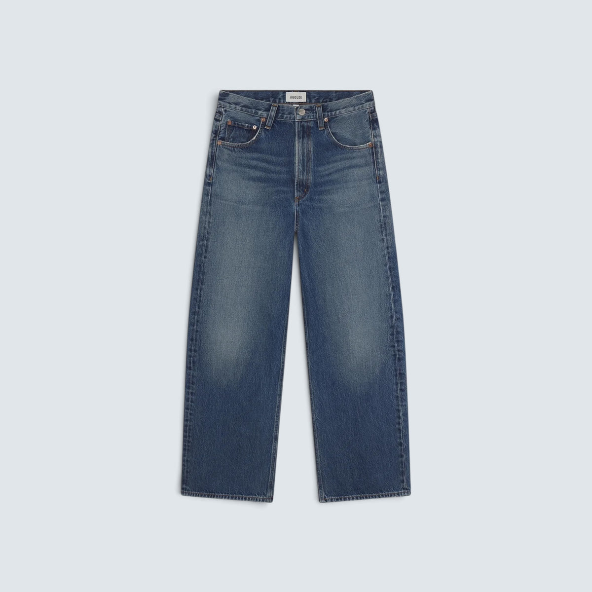 AGOLDE Jeans LOW CURVE in Jeansblau