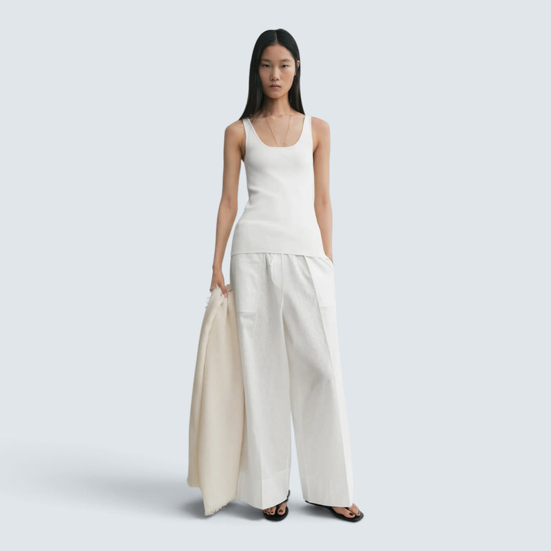 Compact knit tank