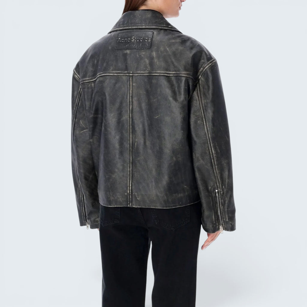 Lederjacke