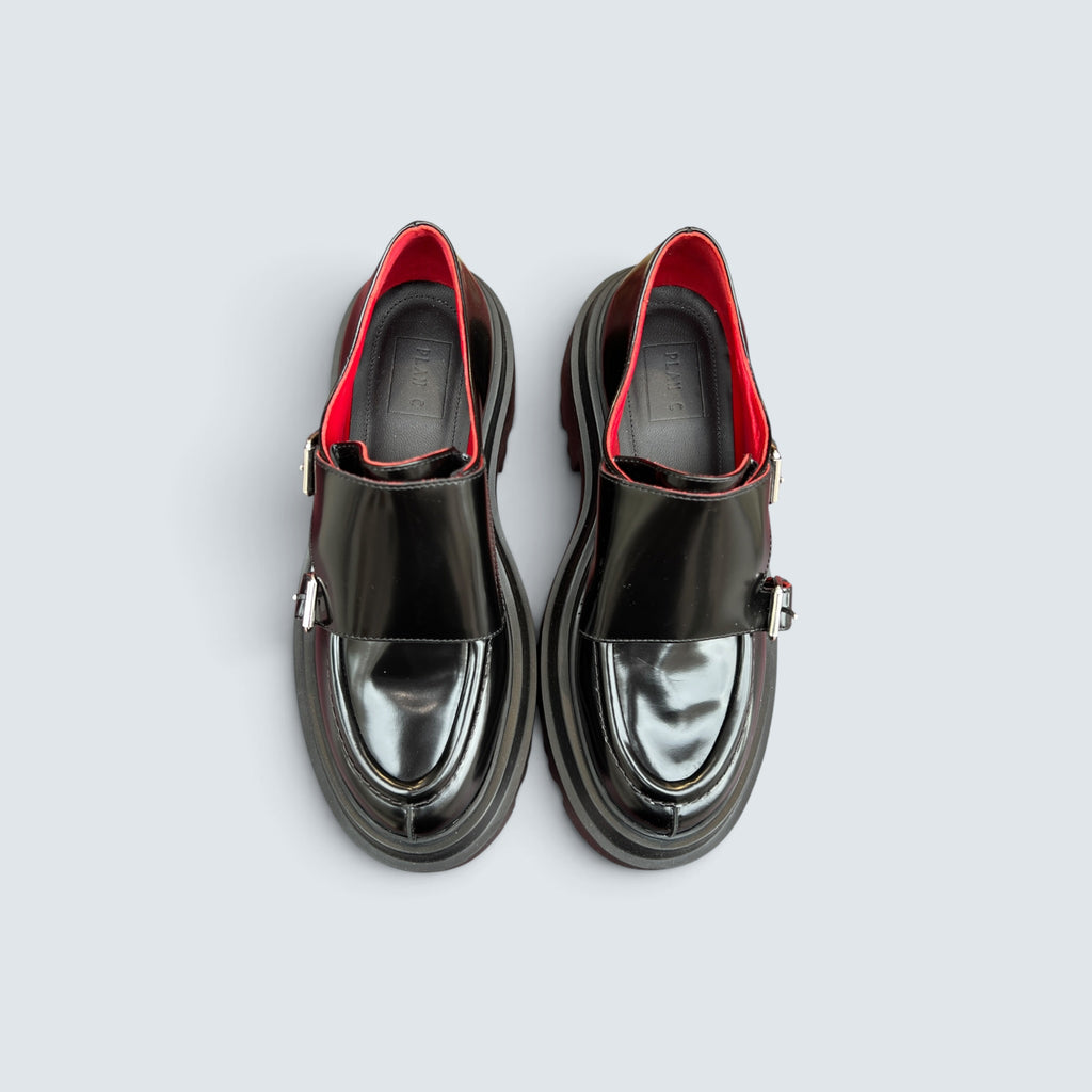 Loafer mit Schnallen