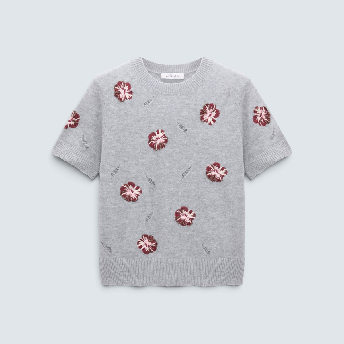 Dorothee Schumacher Pullover BLOOMING STATEMENTS in Grau