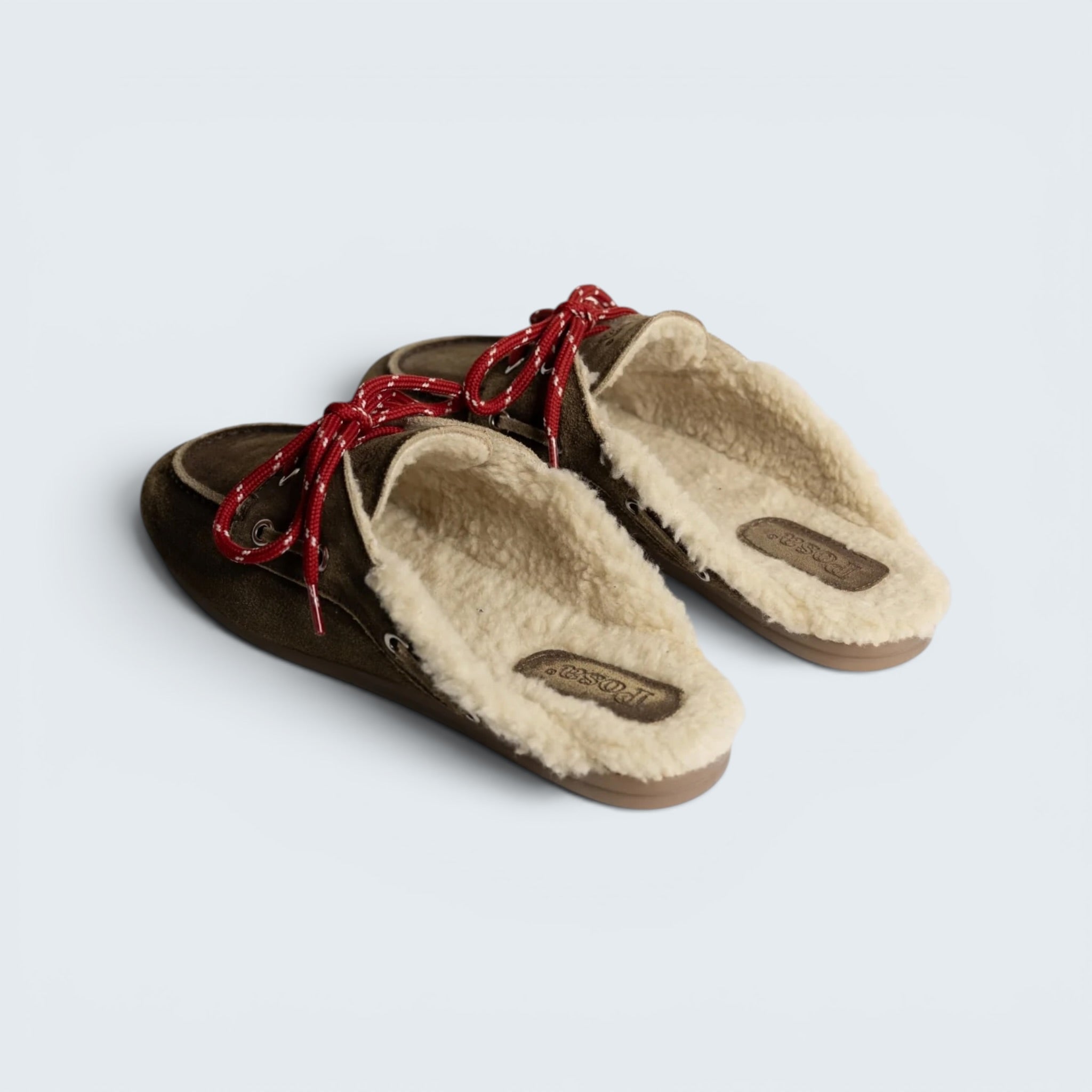 Bootssschuh Mule Fur