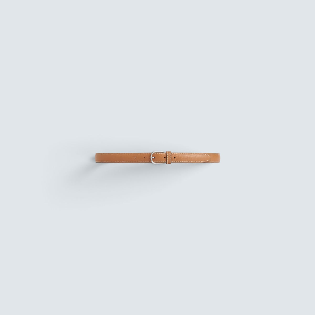 Slim trouser belt