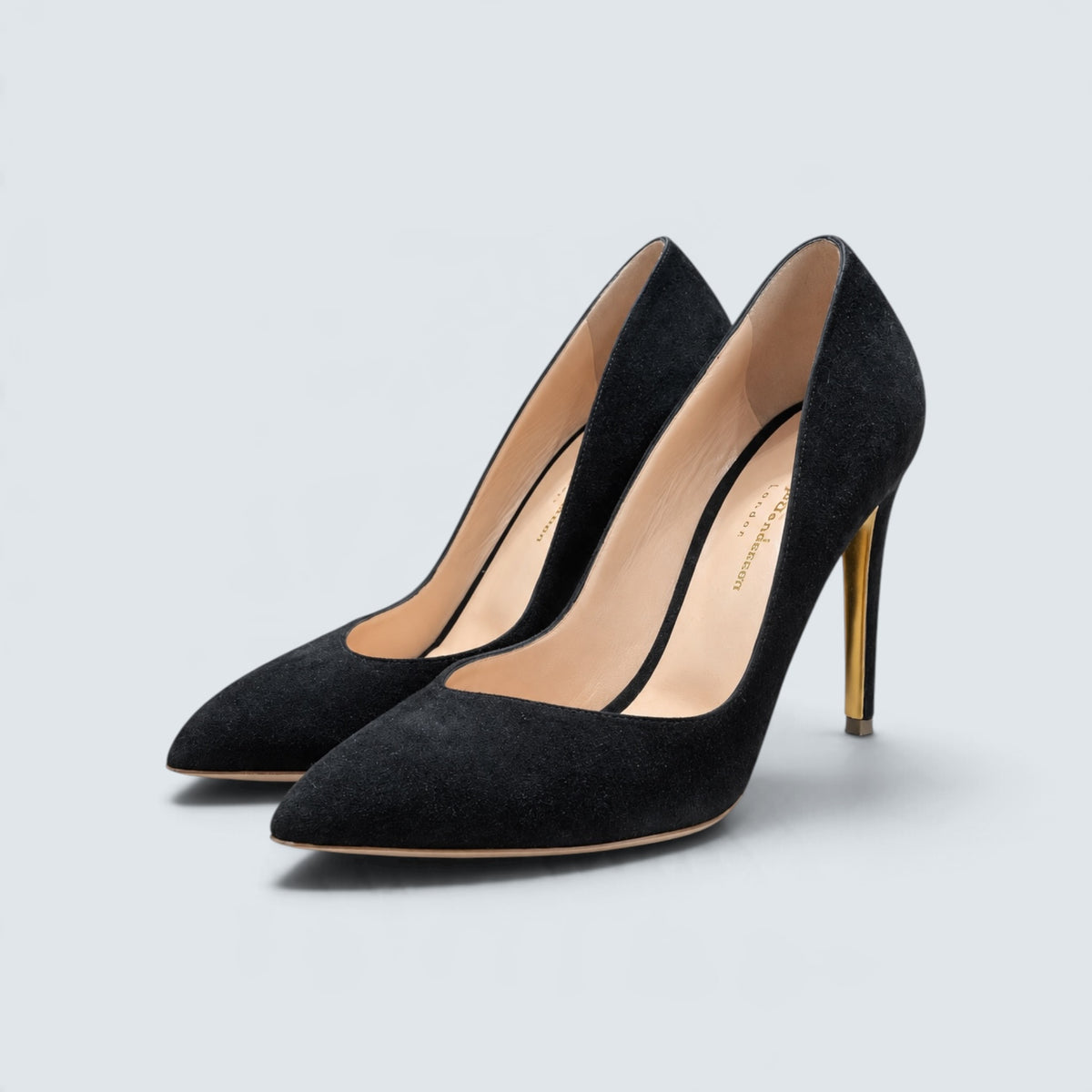 Rupert Sanderson Pumps in Schwarz, Ansicht 3