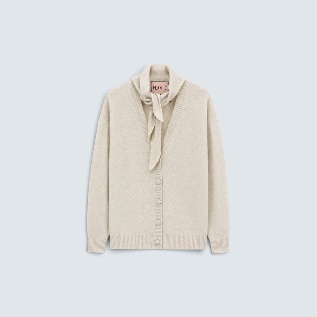 Cardigan mit Schaldetail