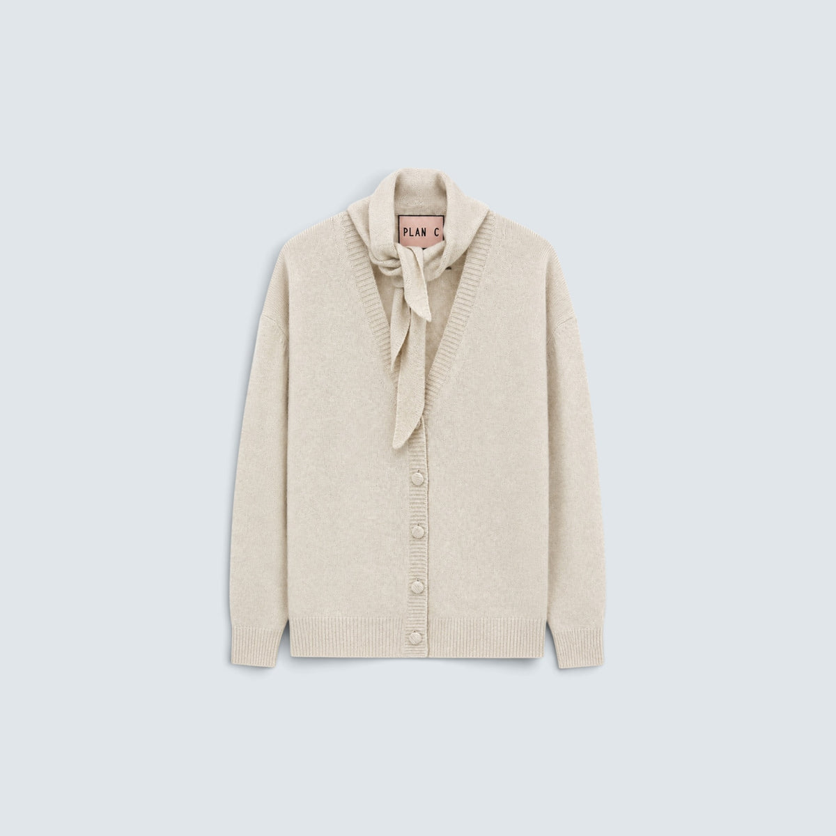 Cardigan mit Schaldetail