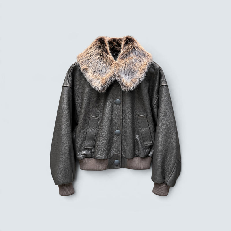 Lederjacke LULEA MANGA