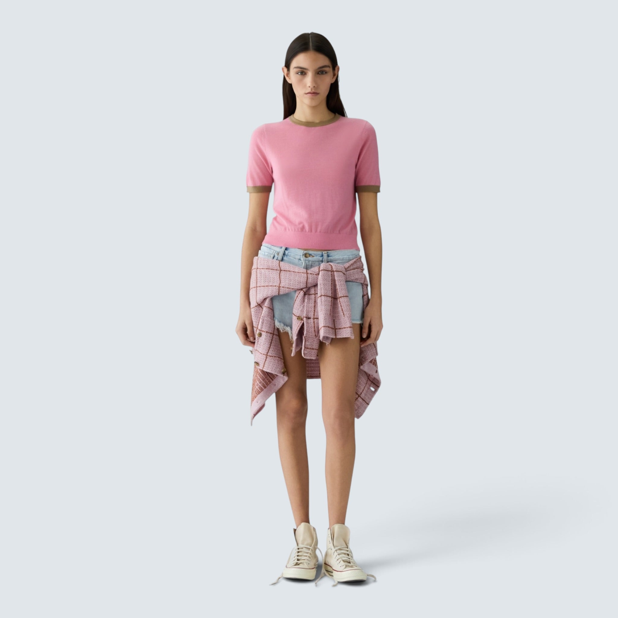 Pullover AIRY RINGER TEE