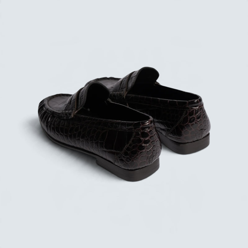 Penny Loafer WRINKLE CROCO
