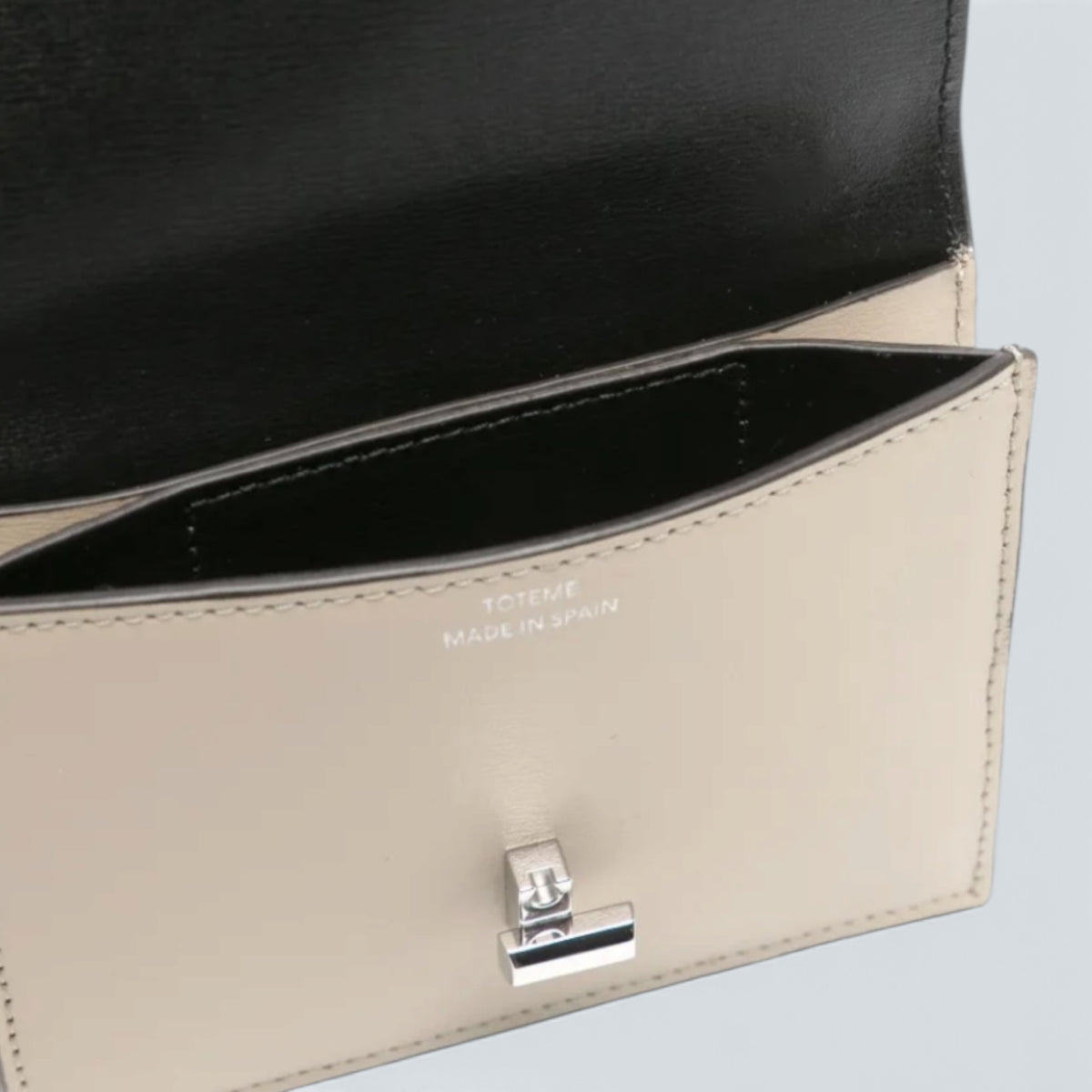 T-Lock leather cardholder