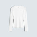 Long-sleeve jersey top