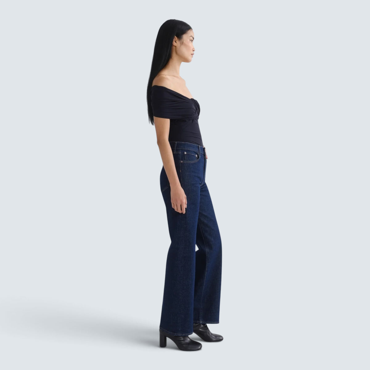 AGOLDE Jeans Harper in Dunkelblau, Ansicht 4