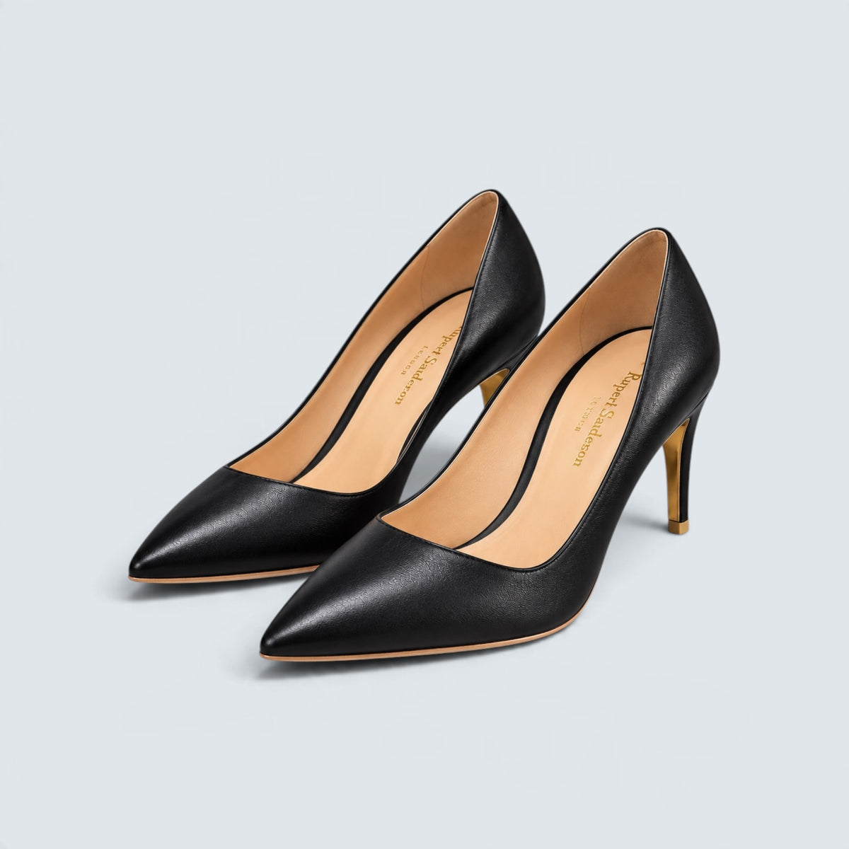 Rupert Sanderson Pumps in Schwarz, Ansicht 3