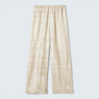 Monogram silk pj bottoms
