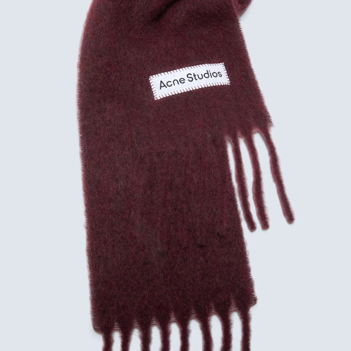 Acne Studios Schal in Rot, Ansicht 2