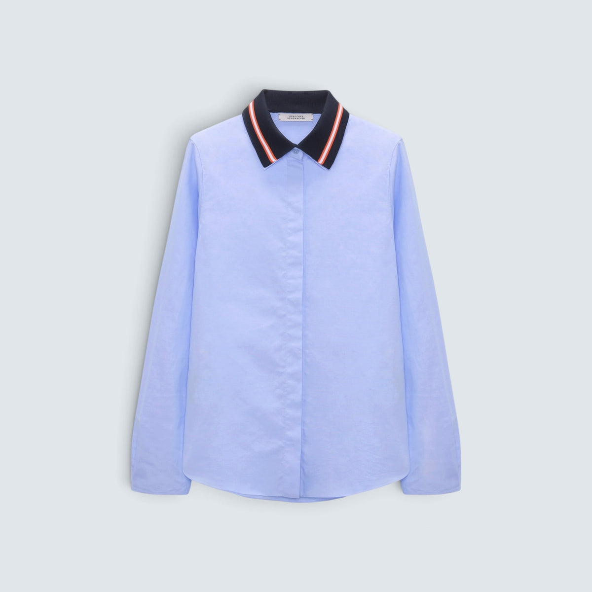 Dorothee Schumacher Bluse POWERFUL EASE in Blau