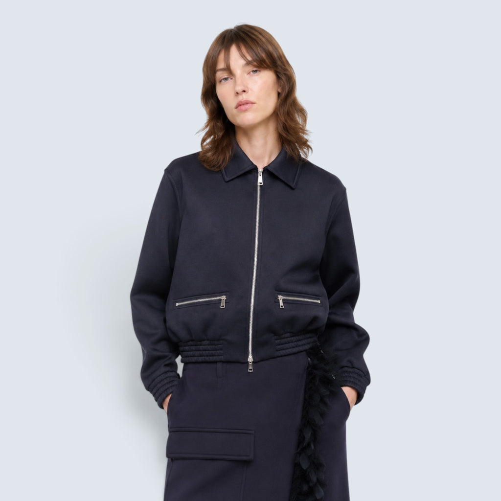 Jacke mit Kragen