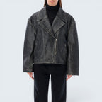 Lederjacke