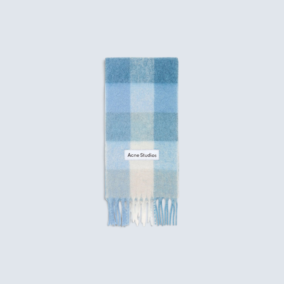 Acne Studios Schal kariert in Multicolor