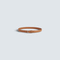 Slim trouser belt