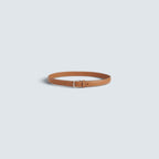 Slim trouser belt